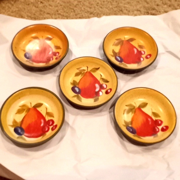 Vintage Coaster Set of 5 - Picture 3 of 11